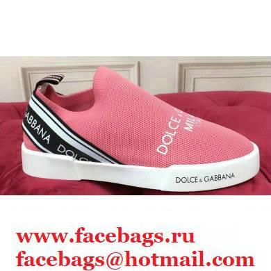 Dolce & Gabbana Slip On Sneakers with Logo 04 2021